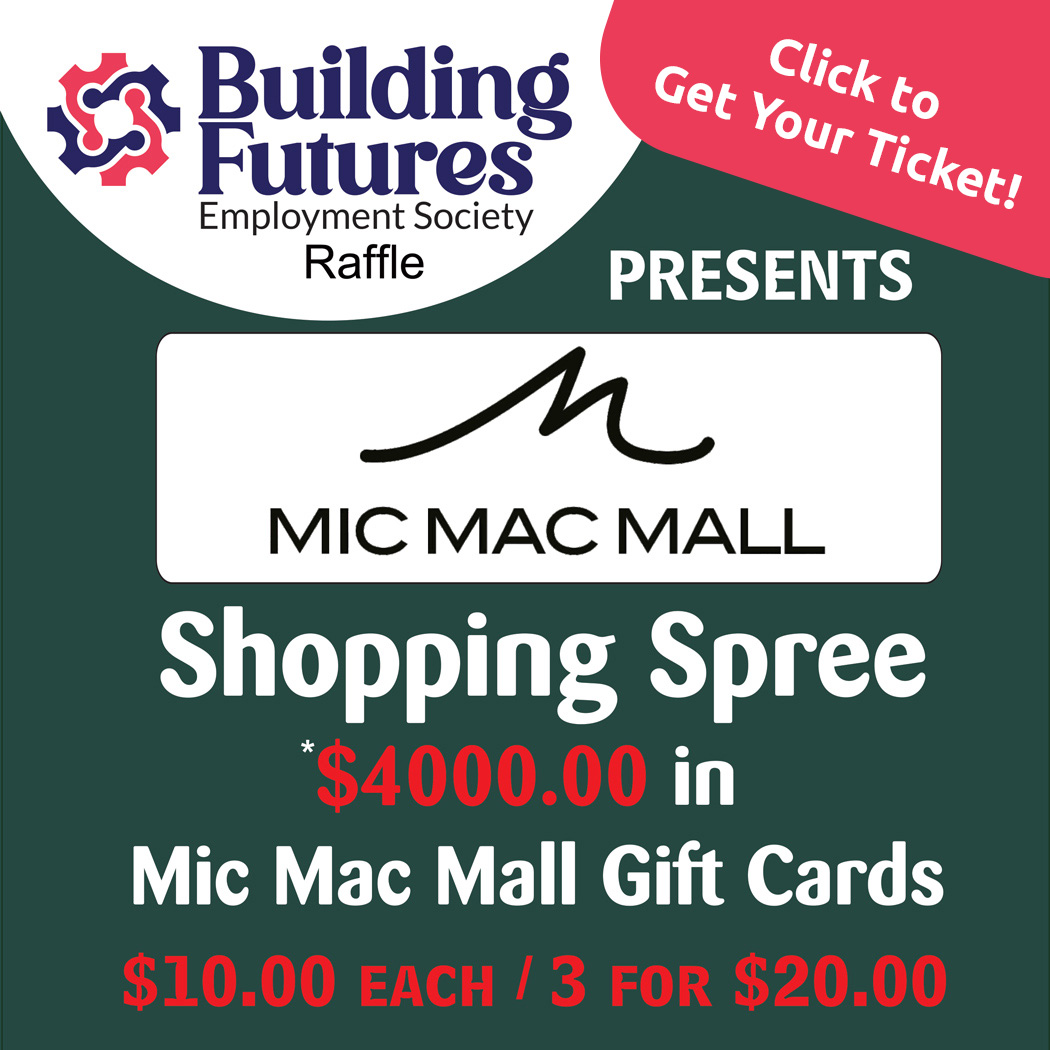 Mic Mac Mall Raffle with Building Futures